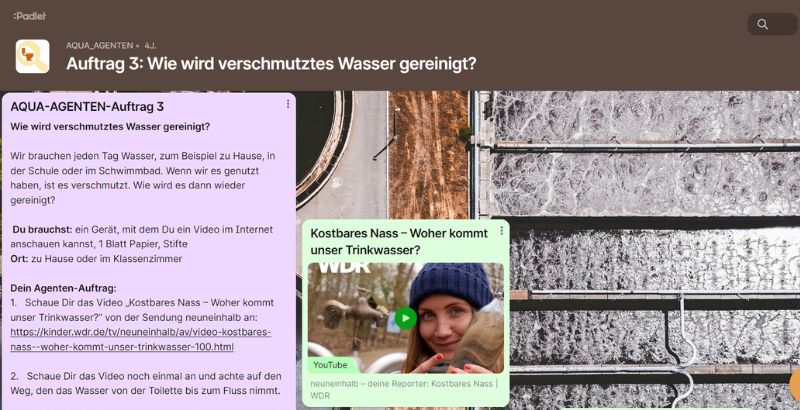 AQUA-AGENTEN Padlet Auftrag 3