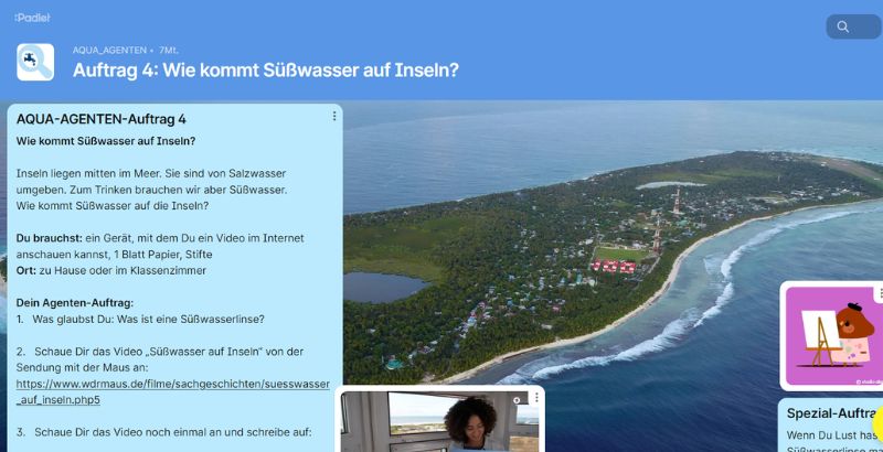 AQUA-AGENTEN Padlet Auftrag 4