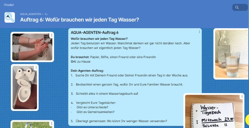 AQUA-AGENTEN Padlet Auftrag 6